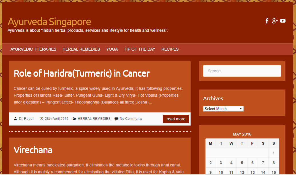ayurveda blog